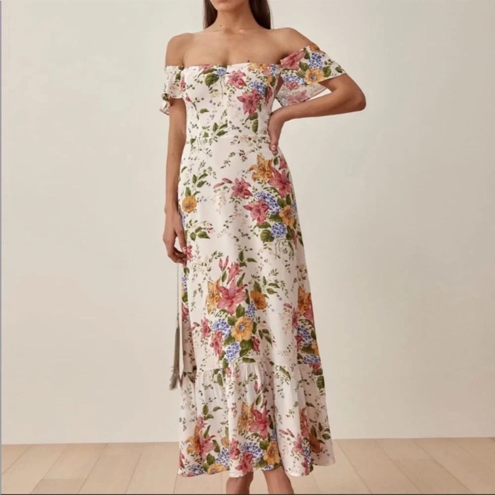 Reformation Butterfly Dress Marie Antoinette